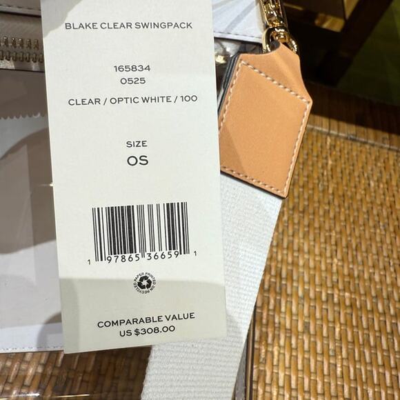 Tory Burch Blake Clear Swingpack Crossbody 165834 - Picture 6 of 6